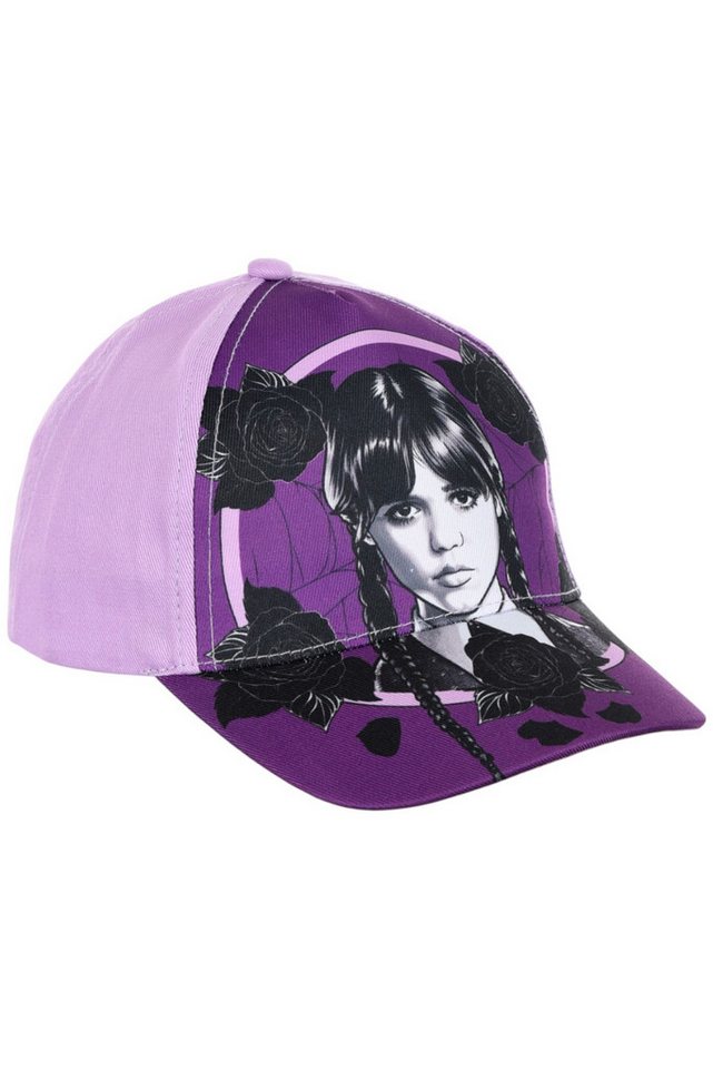 Wednesday Baseball Cap Mädchen Sommerkappe Größe 52-54 cm von Wednesday