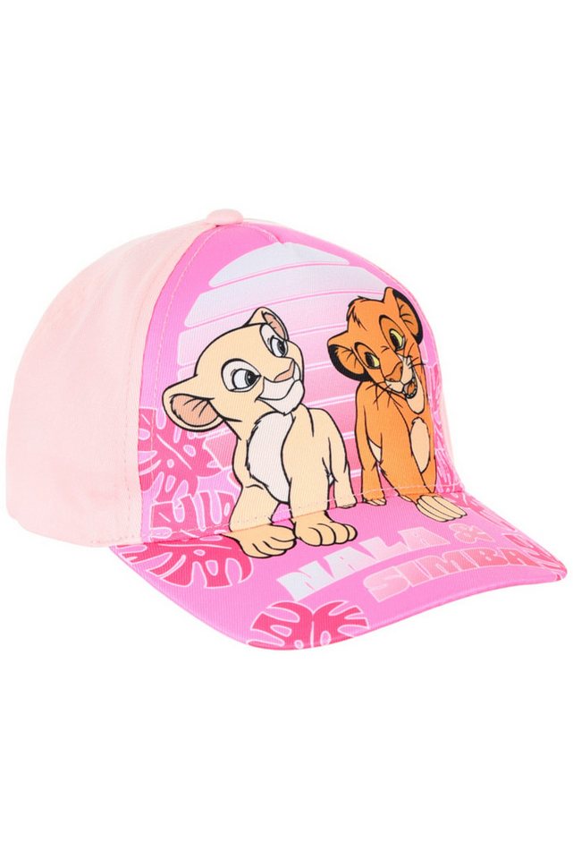 Disney The Lion King Baseball Cap Nala & Simba Mädchen Sommerkappe Größe 52-54 cm von Disney The Lion King