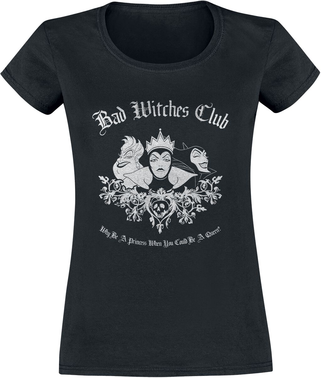 Disney Villains - Bad Witches Club T-Shirt schwarz in L von Disney