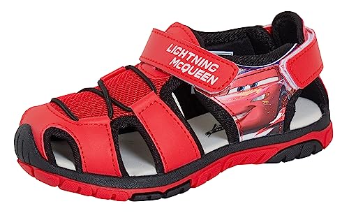 Autos Sandalen für Kinder Jungen Lightning McQueen geschlossene Sportsandalen offene Wanderschuhe von Disney