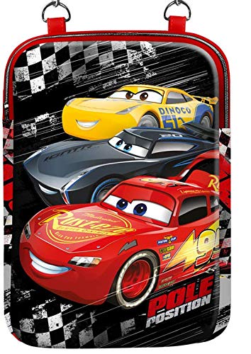 Cars 3 Pole-Tablet Schultertasche, Schwarz von Disney