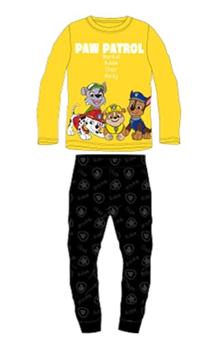 DISNEY 2 Teiliger Pyjama T-Shirt + Hose Kinder (2 bis 8 Jahre) Paw Patrol Süßes Heißes – 2 Pack : Bedrucktes Pyjama-Set Mädchen Jungen Modell PAW 52042805-S2-6 Jahre von Disney