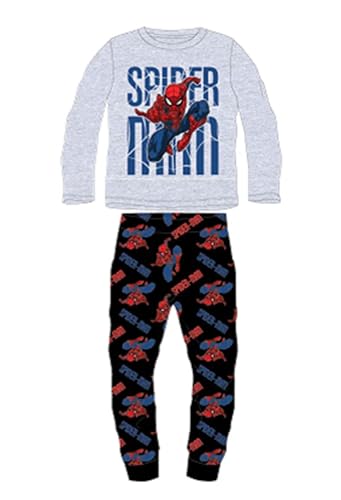 DISNEY 2 Teiliger Pyjama T-Shirt + Hose Kinder (2 bis 8 Jahre) Spiderman Süßes Heißes – 2 Pack : Bedrucktes Pyjama-Set Mädchen Jungen Modell SP S 52041578-S2-8 Jahre von Disney