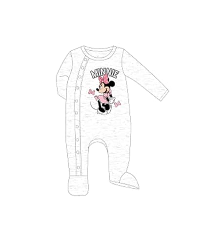 DISNEY Baby Body (0 bis 24 Monate) Strampler (Druckknopf) Minnie Süßes heißes Strampler Pyjama Gemischtem Druck Mädchen Jungen Modell Dis MF 5105B633-S1-1M von Disney