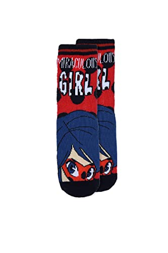 DISNEY Rutschfeste Kindersocken – Ladybug – Kindersocken, rot, 27-30 von Disney