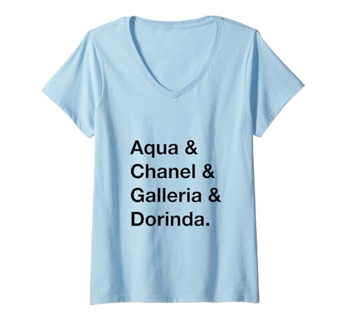 Damen Disney Channel The Cheetah Girls Name List T-Shirt mit V-Ausschnitt von Disney