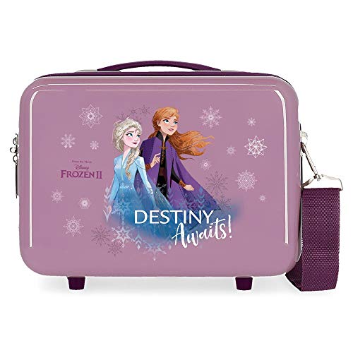 Disney Frozen Die Eiskönigin Destiny awaits Anpassungsfähiger Schönheitsfall Violett 29x21x15 cms ABS von Disney