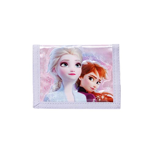 Die Eiskönigin 2 (Frozen 2) Wind-Velcro Geldbörse, Rosa von Disney