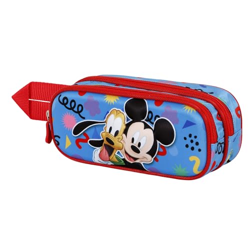 Disney 3D Doppelfedermäppchen Mates Unisex Kids,Blau,Einheitsgröße von Disney
