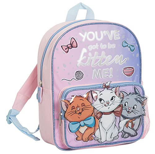 Disney Aristocats Rucksack für Mädchen, Marie, Schule, Kindergarten, Kätzchen, Lunchtasche, rose von Disney