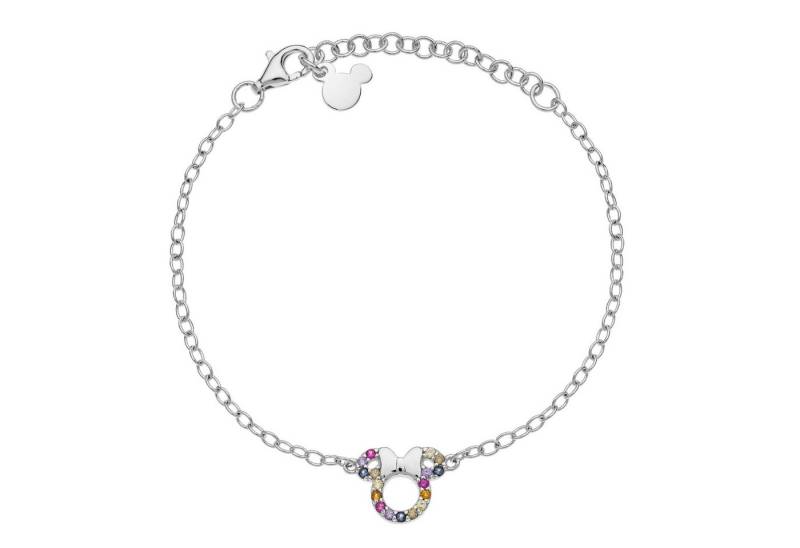 Disney Armband Disney Kinder Armband Minnie Mouse ©DISNEY bunte Zirkonia Farbsteine von Disney
