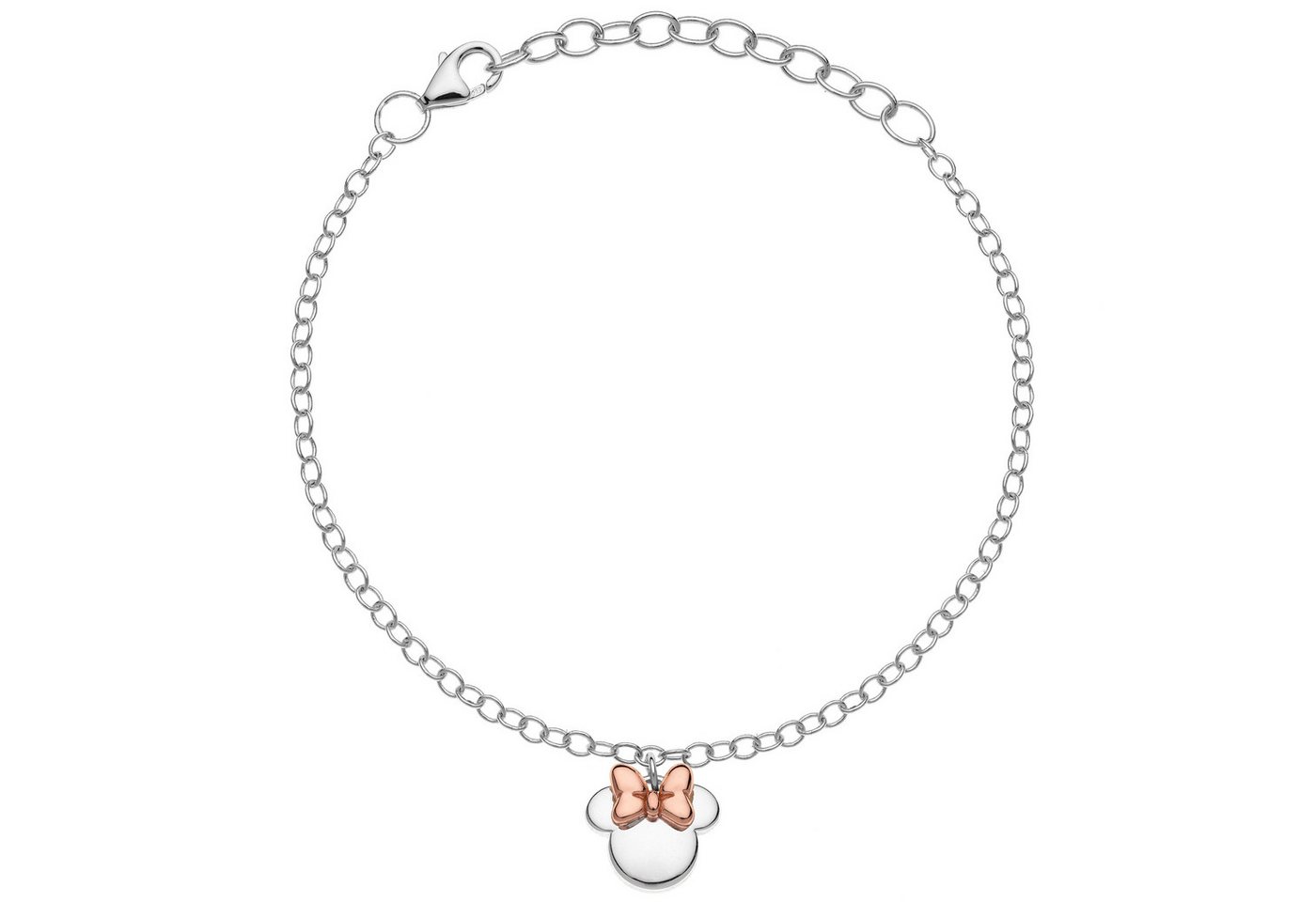 Disney Armband Disney Kinder Armband Minnie Mouse ©DISNEY mit rosegoldener Schleife von Disney