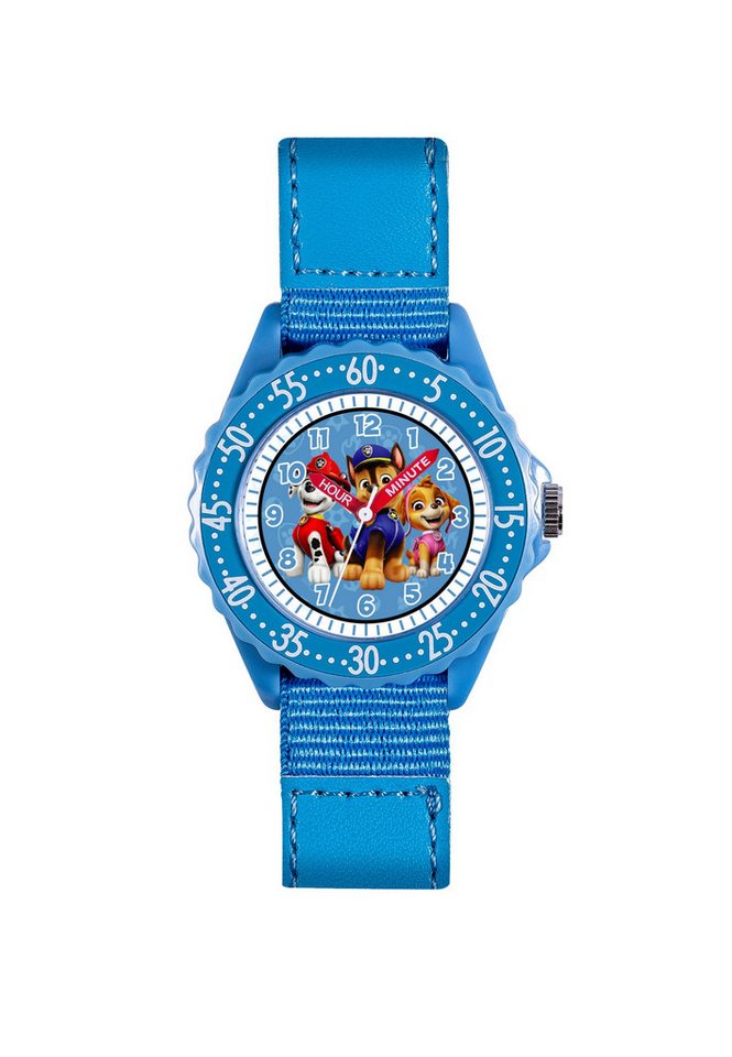 Disney Armband Paw Patrol "Zeit-Lehrer" Uhr mit Stoffarmband (Set) von Disney
