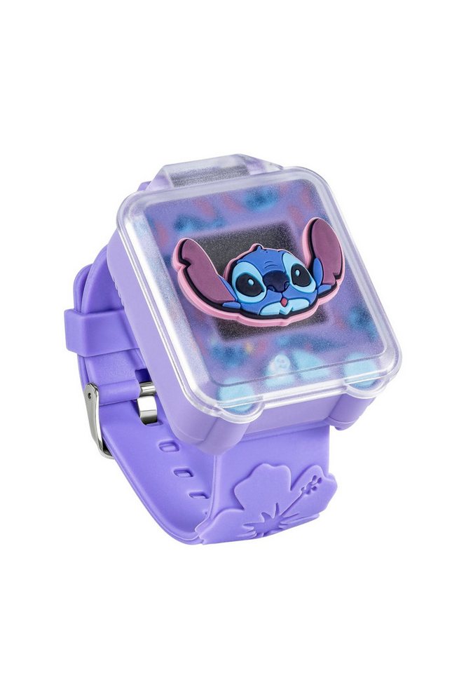Disney Armband Stitch Lern-Uhr mit Lila Armband (Set) von Disney