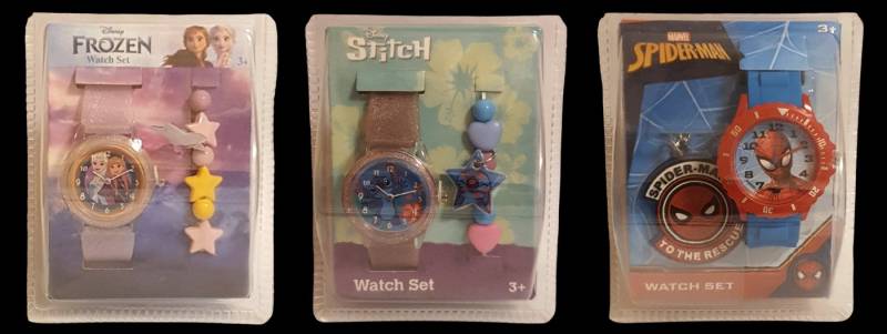 Disney Automatikuhr Disney Kinderuhr Watch Set Kids Watch von Disney