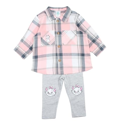 Disney Baby Girls Marie-Set Pullover Sweater, Hellrosa, 3 Monate von Disney