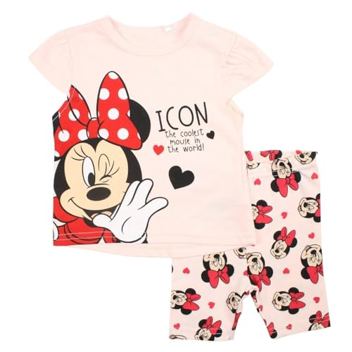 Disney Baby Girls Minnie Set. Pullover Sweater, Hellrosa, 6 Monate von Disney