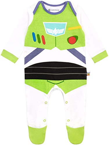 Disney Baby Jungen Toy Story Schlafstrampler Buzz Lightyear Mehrfarbig 44-50 von Disney