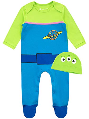 Disney Strampler Neugeborene und Hut | Toy Story Baby Body | Newborn Baby Set Mehrfarbig 44-50 von Disney