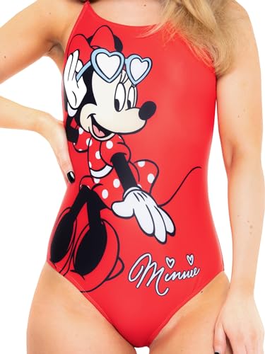 Disney Badeanzug für Frauen | Einteilig Minnie Schwimmanzug | Sommer Bademode Damen | Rot XL Disney Badeanzug für Frauen | Einteilig Minnie Schwimmanzug | Sommer Bademode Damen | Rot XL von Disney