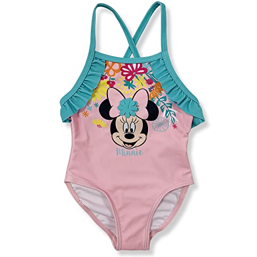 Disney Badeanzug für Neugeborene Mädchen Minnie Maus 1 Stück Mädchen Meer 6146, Rosa, 3 Jahre von Disney