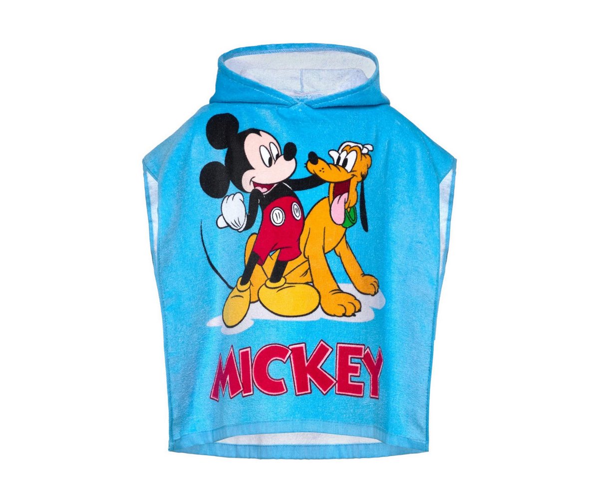 Disney Badeponcho Minnie Mouse Unisex Kinder, Lang, Frottee, Keine / nicht relevant, Schlupf, Badeponcho, Bademantel, Badehandtuch, Badetextilien, Cardigan von Disney