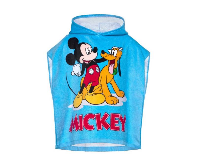 Disney Badeponcho Minnie Mouse Unisex Kinder, Lang, Frottee, Keine / nicht relevant, Schlupf, Badeponcho, Bademantel, Badehandtuch, Badetextilien, Cardigan von Disney