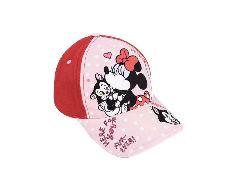 Disney Baseball Cap Disney Minnie All My Love Red Kinder Baseballkappe 52 cm von Disney