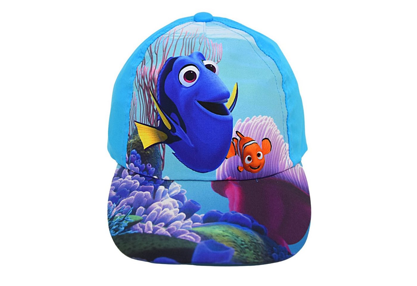 Disney Baseball Cap Dory & Nemo Sommerkappe mit UV Schutz 30+ Größe 52-54 cm von Disney