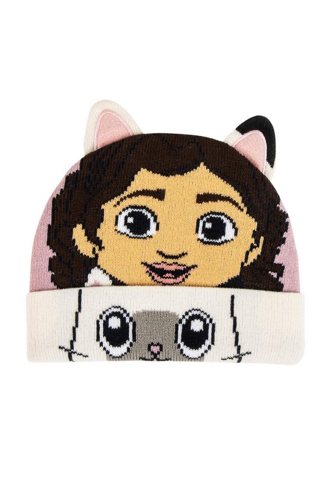 Disney Beanie Gabby's Dollhouse Mütze mit Punkt-Applikationen (Set) von Disney