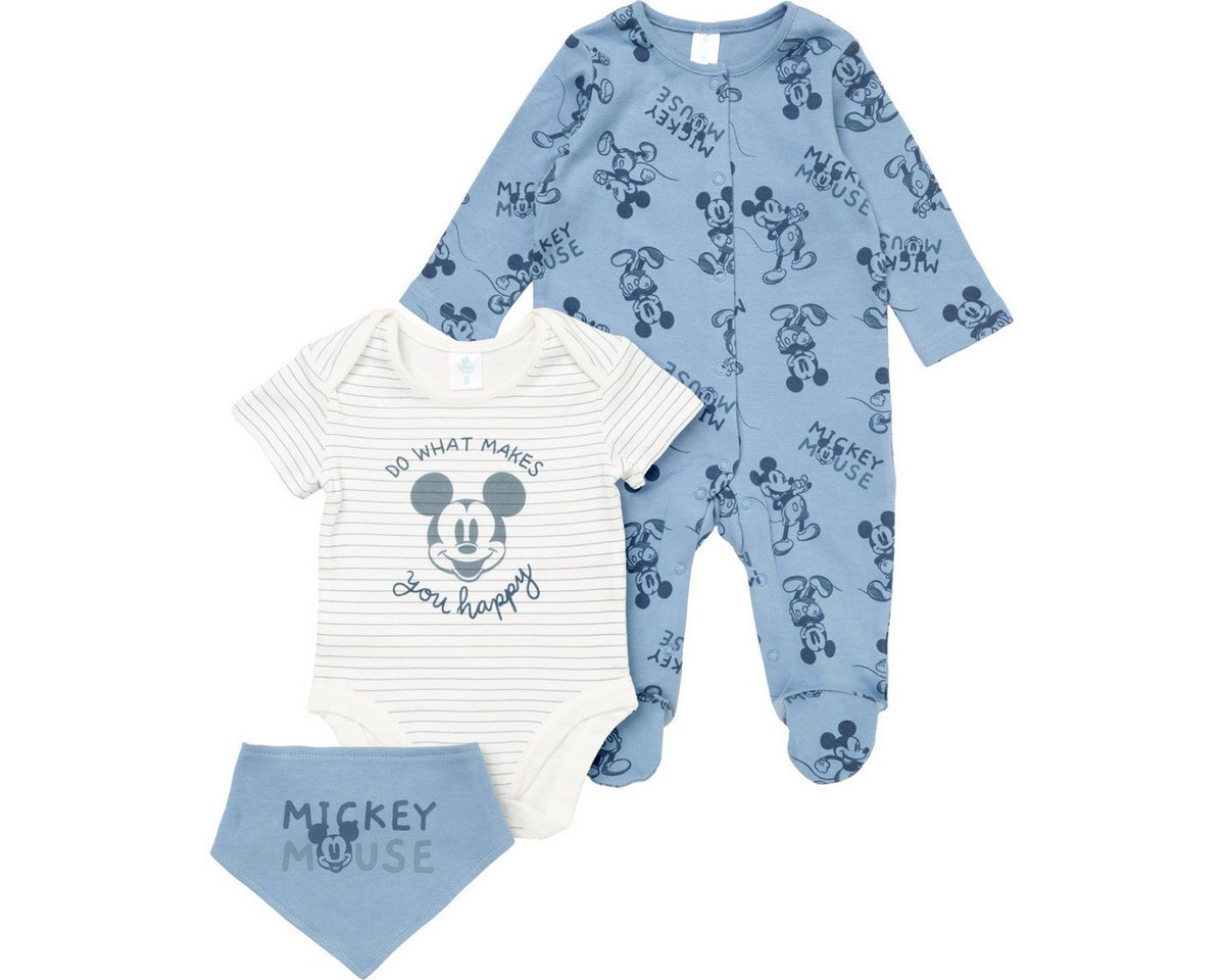 Disney Body Minnie Mouse XT Unisex Kinder (3-tlg) Baby Outfit, Geschenkset, Erstausstattungsset, Babyerstausstattung von Disney