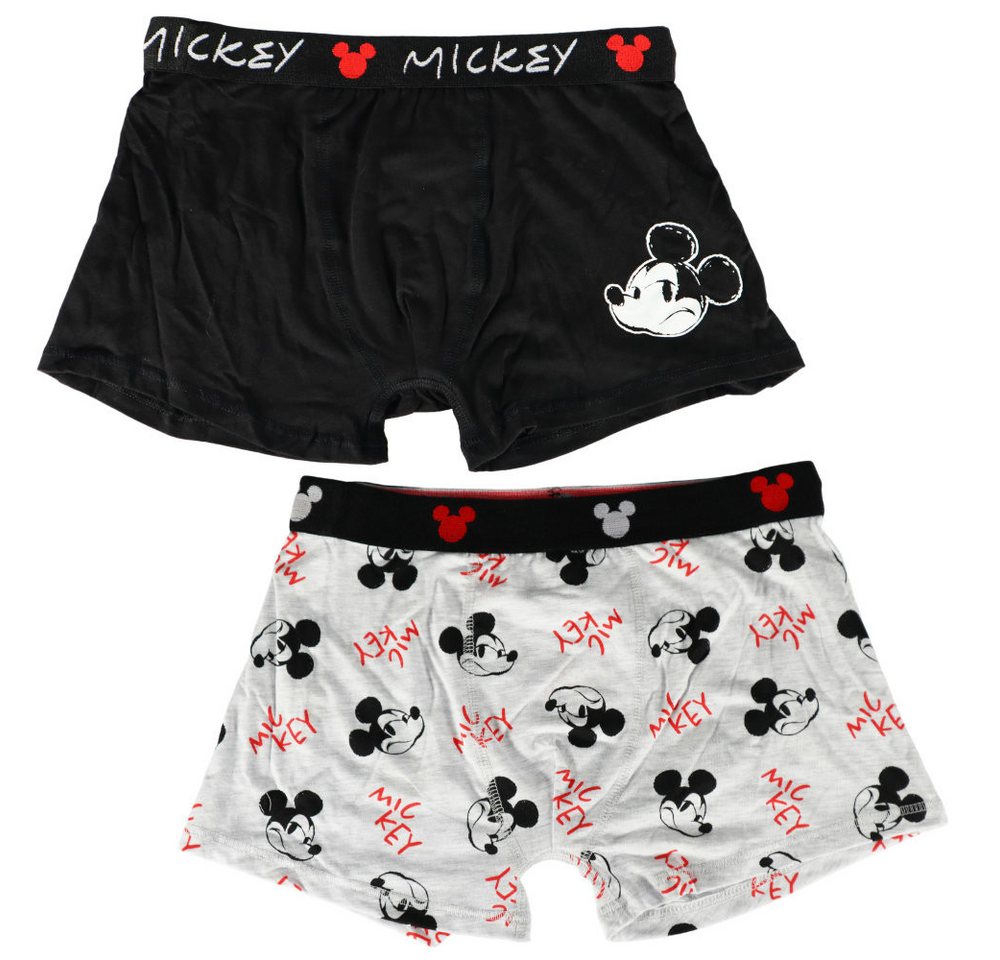 Disney Boxershorts Disney Mickey Maus Herren Boxershorts Unterhose 2er Pack (2-St) Gr. S bis XXL von Disney
