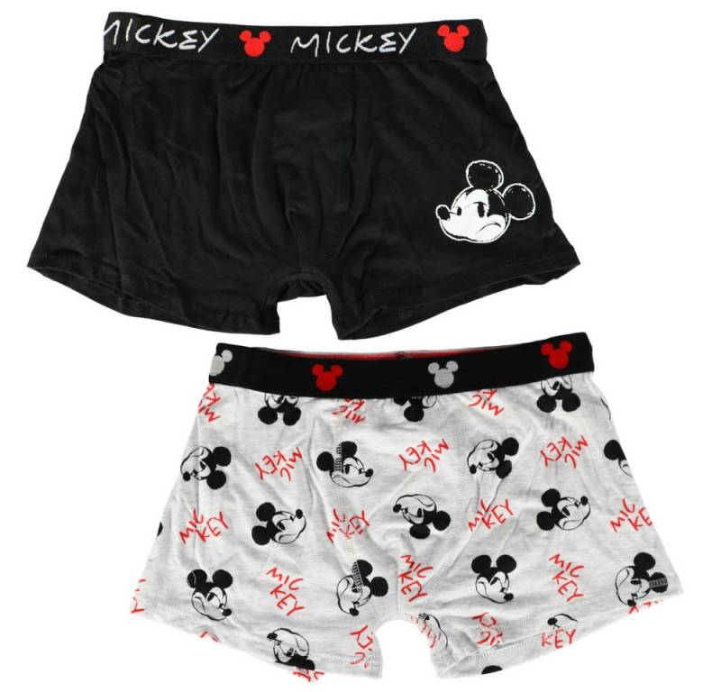 Disney Boxershorts Disney Mickey Maus Herren Boxershorts Unterhose 2er Pack (2-St) Gr. S bis XXL von Disney