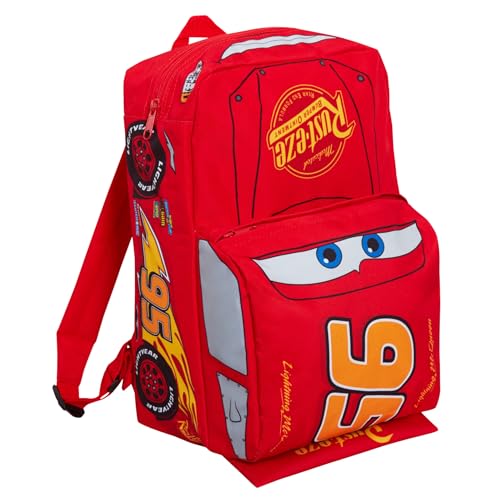 Disney Cars 3D Rucksack Kinder Lightning McQueen Schule Kindergarten Lunch Bag Rucksack von Disney