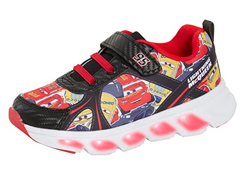 Disney Cars Light Up Trainer für Kinder Lightning McQueen Flashing Lights Skate Sportschuhe von Disney