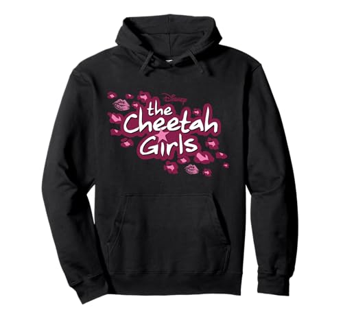 Disney Channel The Cheetah Girls Logo Pink Animal Print Pullover Hoodie von Disney