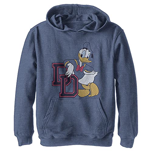 Disney Mickey Classic - Donald College DD YTH Hoodie Navy blue 5/6 von Disney