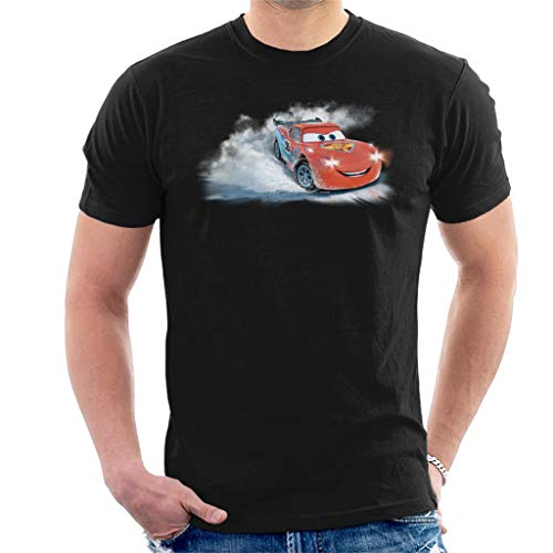 Disney Christmas Cars Lightning McQueen Snowy Skid Men's T-Shirt von Disney