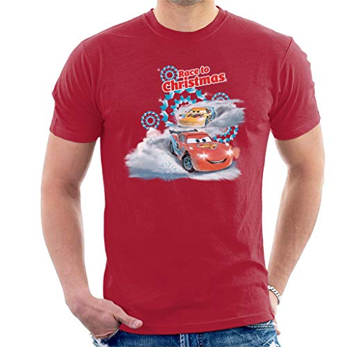 Disney Christmas Cars Race to Christmas Men's T-Shirt von Disney