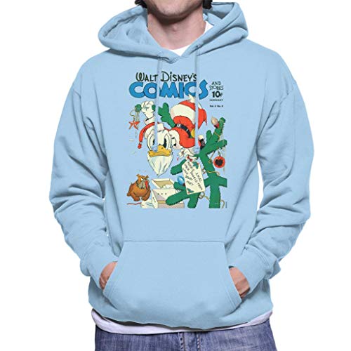 Disney Christmas Donald Duck As Santa Men's Hooded Sweatshirt von Disney