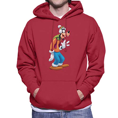 Disney Christmas Goofy Festive Wave Men's Hooded Sweatshirt von Disney