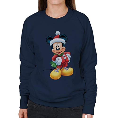 Disney Christmas Mickey Mouse Festive Attire Women's Sweatshirt von Disney