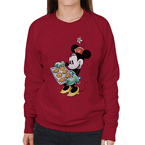 Disney Christmas Minnie Mouse Festive Baking Women's Sweatshirt von Disney