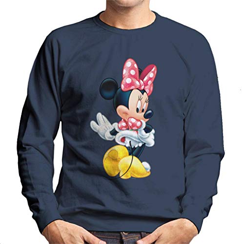 Disney Christmas Minnie Mouse Showing Off Her Shoes Men's Sweatshirt von Disney