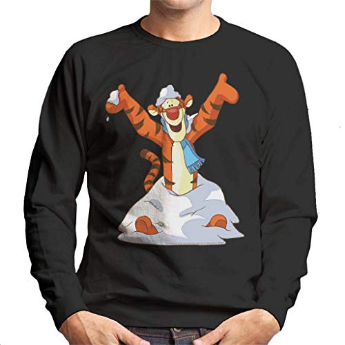 Disney Christmas Tigger In The Snow Men's Sweatshirt von Disney