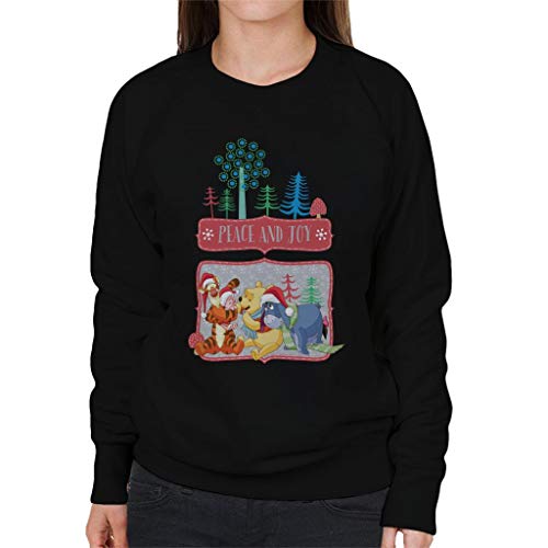 Disney Christmas Winnie The Pooh Peace and Joy Women's Sweatshirt von Disney