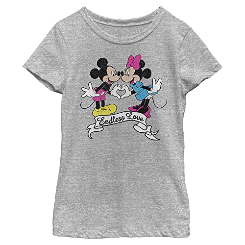 Disney Classics Mickey Classic - ENDLESS LOVE Kids Crew neck Heather grey 104 von Disney