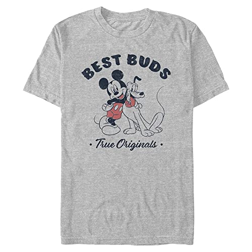 Disney Classics Mickey Mouse - Vintage Buds Unisex Crew neck Melange grey S von Disney