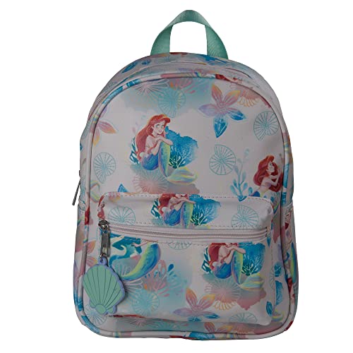 Disney Damen Ariel PU Mini-Rucksack aus Polyurethan, Kleine Meerjungfrau, 36 von Disney