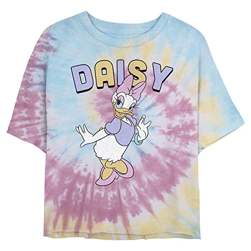 Disney Damen Daisy Duck T-Shirt, Blu/Pnk/Ly, Groß Disney Damen Daisy Duck T-Shirt, Blu/Pnk/Ly, Groß von Disney